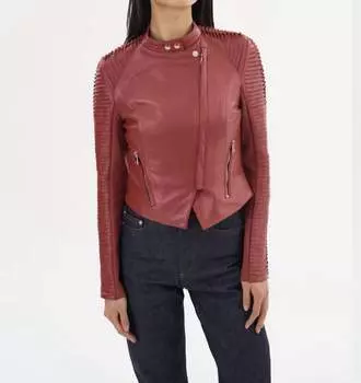 Кожаная куртка Azra из розового дерева LAMARQUE