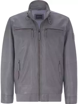 Кожаная куртка BABISTA Between-Season Jacket Corietta, серый