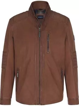 Кожаная куртка BABISTA, коричневый