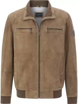 Кожаная куртка BABISTA, коричневый