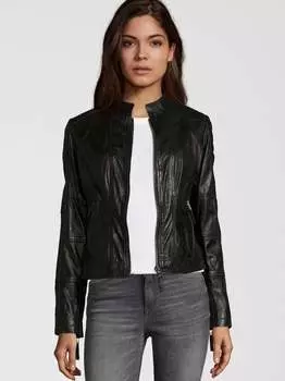 Кожаная куртка bigi 7 Eleven, черный