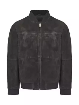 Кожаная куртка Bolongaro Trevor Between-Season Jacket Mikey Bomber Sued, черный