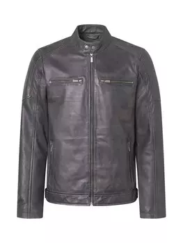 Кожаная куртка Bolongaro Trevor Between-Season Jacket Danny, темно-серый