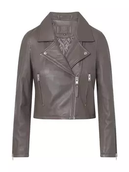 Кожаная куртка Bolongaro Trevor Bikerjacke MINIMAL BIKER, цвет Tarmac