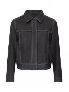 Кожаная куртка Bolongaro Trevor Fernanda Worker, черный