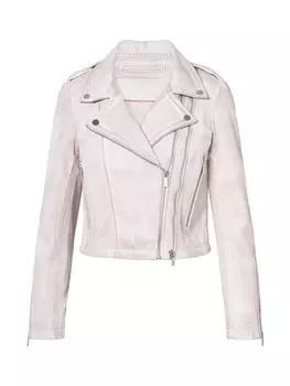 Кожаная куртка Bolongaro Trevor Lederjacke HANA BIKER, цвет Wolkentnzerin