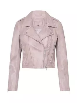 Кожаная куртка Bolongaro Trevor Lederjacke HANA BIKER, цвет Mushroom