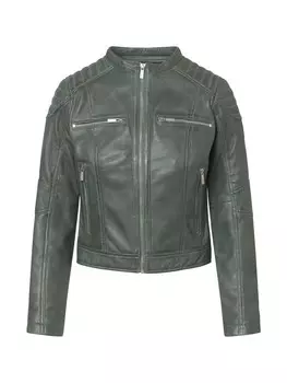 Кожаная куртка Bolongaro Trevor Lederjacke MARIA RACER, цвет kombu green