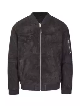 Кожаная куртка Bolongaro Trevor Ma1 Bomber Suede, черный