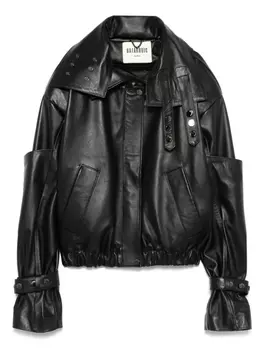 Кожаная куртка-бомбер BATAKOVIC Belgrade, черный