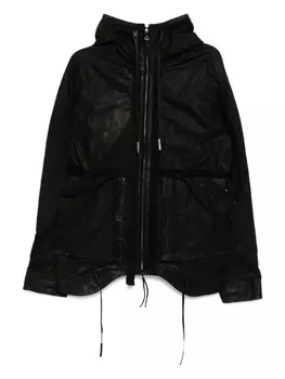 Кожаная куртка Boris Bidjan Saberi, черный