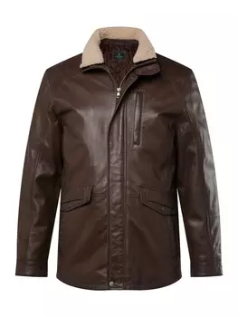 Кожаная куртка Boston Park, оливковый