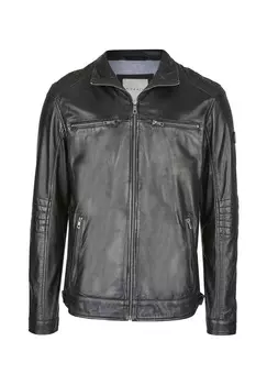 Кожаная куртка Бруно bugatti, черный