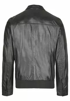 Кожаная куртка BUBENITO bugatti, черный