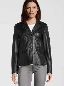 Кожаная куртка будь благородным Buffalo, черный