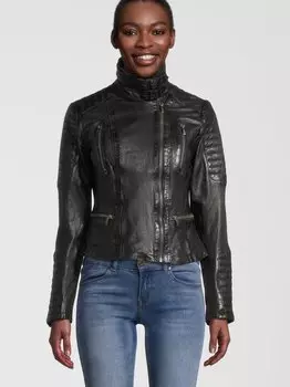 Кожаная куртка будь божественной Buffalo, черный