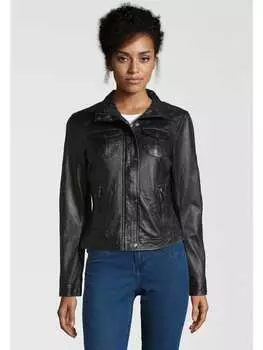 Кожаная куртка Buffalo, черный