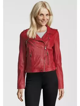 Кожаная куртка Buffalo, красный