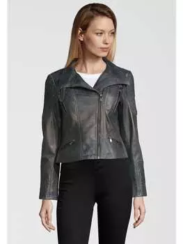 Кожаная куртка Buffalo, серый