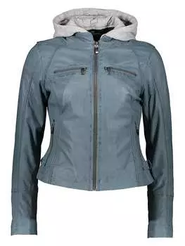 Кожаная куртка Buffalo, синий