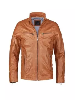 Кожаная куртка буфиделио Bugatti, коричневый