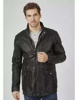 Кожаная куртка Bugatti Andiamo, черный