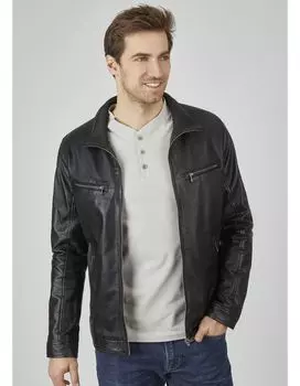 Кожаная куртка Bugatti Aurelio, черный