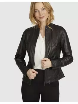 Кожаная куртка Bugatti BULady 106, черный