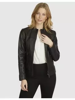 Кожаная куртка Bugatti BULady 139, черный