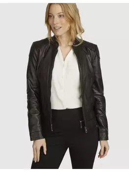 Кожаная куртка Bugatti BULady 145, черный