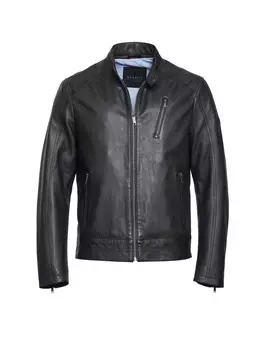 Кожаная куртка Bugatti, черный