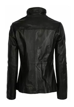 Кожаная куртка bugatti, черный