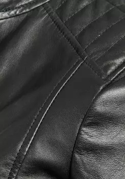 Кожаная куртка bugatti, черный