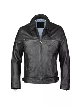 Кожаная куртка Bugatti, черный