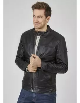 Кожаная куртка Bugatti Claudio, черный
