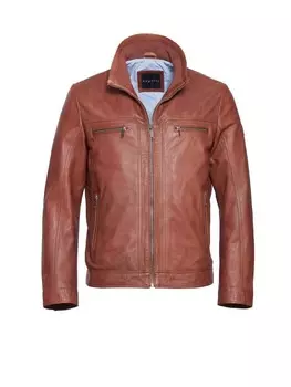 Кожаная куртка Bugatti Lederjacke BUMATTI, коричневый