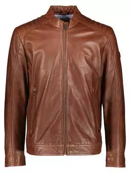 Кожаная куртка Bugatti Lederjacke, коричневый