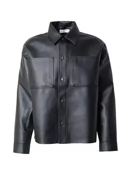 Кожаная куртка Calvin Klein Jeans Between-Season Jacket, черный