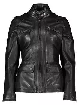 Кожаная куртка Caminari, черный