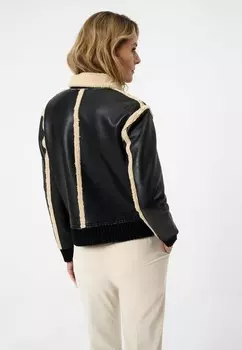 Кожаная куртка CARMEN Ricano, черный