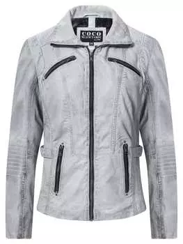 Кожаная куртка CBL, белый