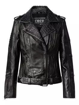 Кожаная куртка CBL, черный