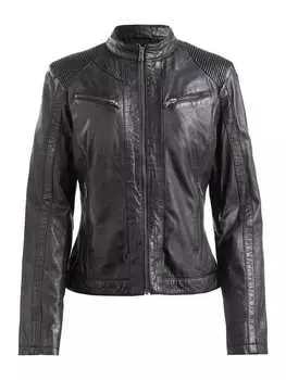 Кожаная куртка CBL, черный