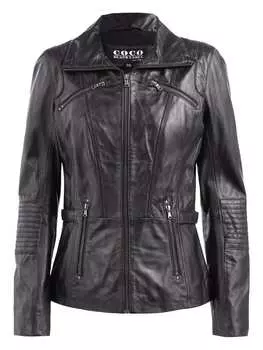 Кожаная куртка CBL, черный