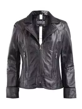 Кожаная куртка CBL, черный