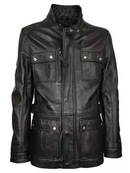 Кожаная куртка CBL, черный
