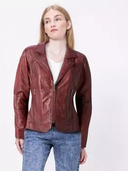 Кожаная куртка Cbl, красный