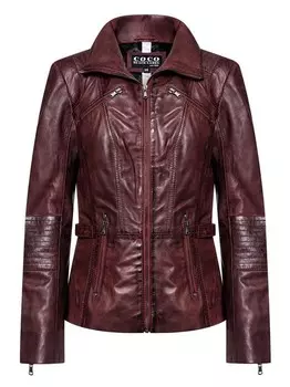 Кожаная куртка Cbl, красный