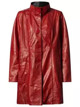 Кожаная куртка CBL, красный