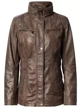 Кожаная куртка CBL, серый